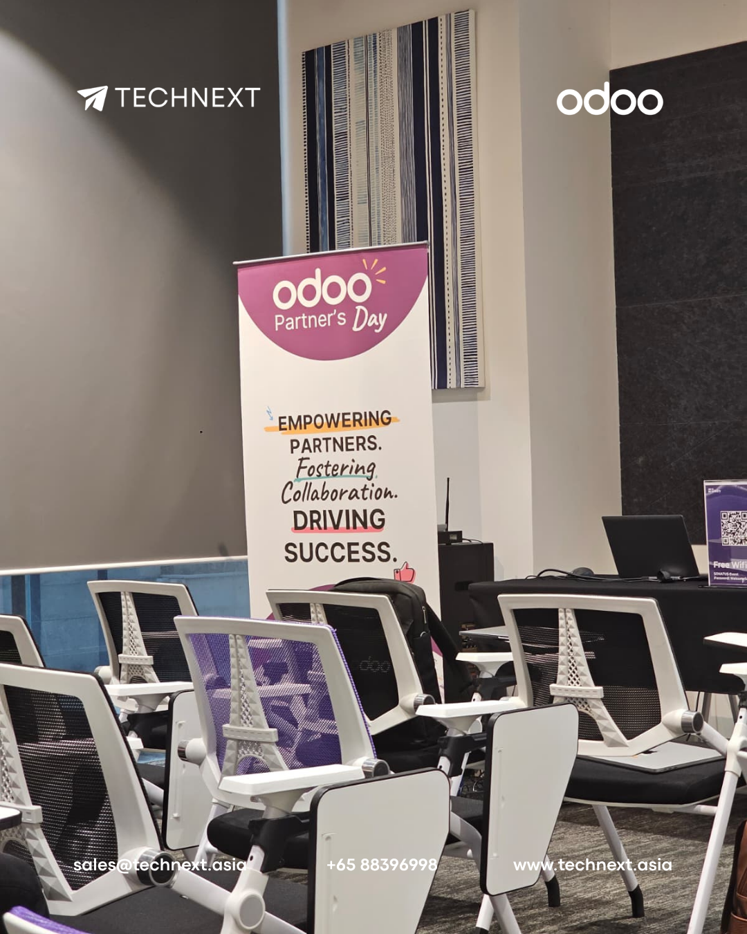 TechNext × Odoo Partner's Day — presentation session